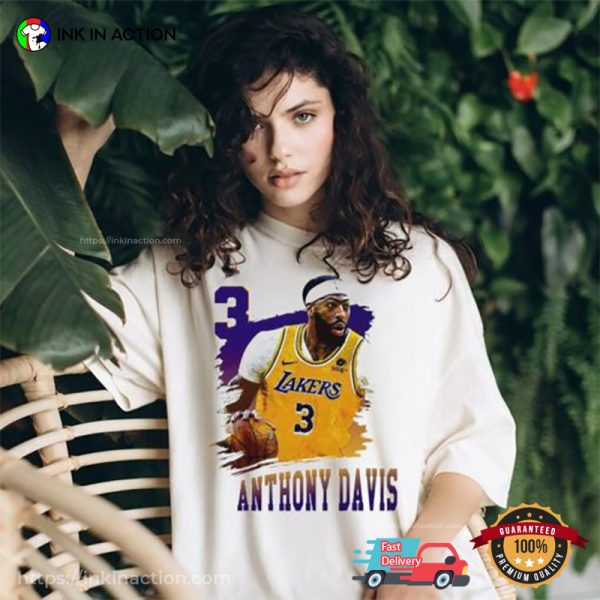 Los Angeles Lakers 3 Anthony Davis Shirt