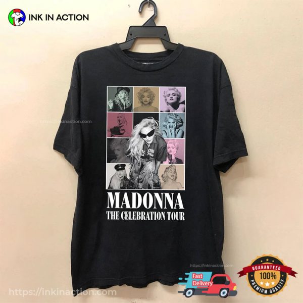 Madonna The Celebration Tour Comfort Colors T-shirt
