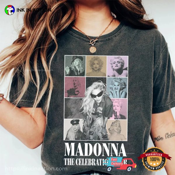Madonna The Celebration Tour Comfort Colors T-shirt