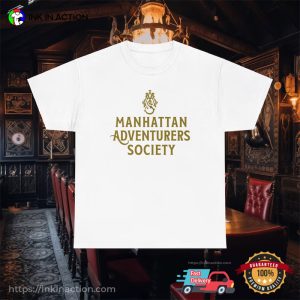 Manhattan Adventurers Society Ghostbusters 2024 Movie T shirt 2