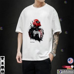 Marvel Spider-Man 2 Black Suit Peter Parker Shirt