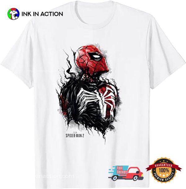 Marvel Spider-Man 2 Black Suit Peter Parker Shirt