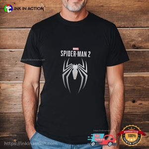 Marvel Spider Man 2 The Spider Logo T Shirt