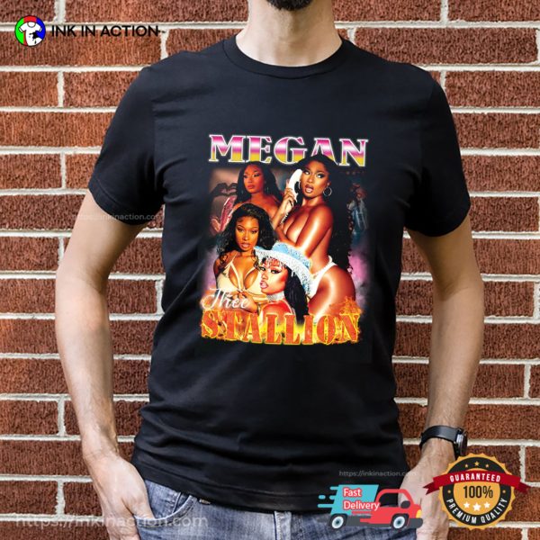 Megan Thee Stallion Highlights Hiss 90s Graphic T-shirt