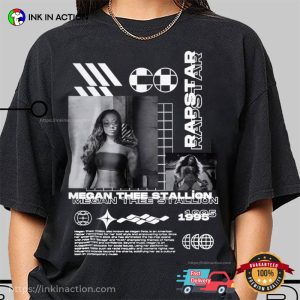 Megan Thee Stallion Rap Star 1995 Vintage Graphic T-shirt