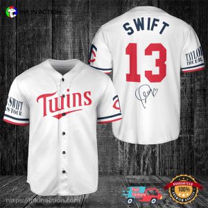 Minnesota Twins Taylor Swift Signature Baseball Jersey