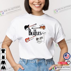 Musical Instruments The Beatles 90s Tee