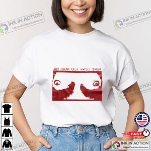 My Eyes Are Down Here Funny T-shirt