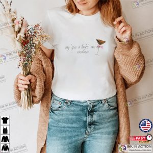 My Give A Fuck Are On Vacation Sabrina Carpenter Espresso Lyric T-shirt