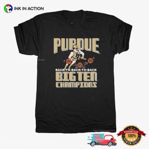 PURDUE Big Ten Champions T shirt 3