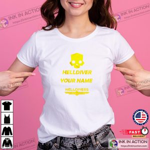 Personalized Helldivers Game Fan Shirt