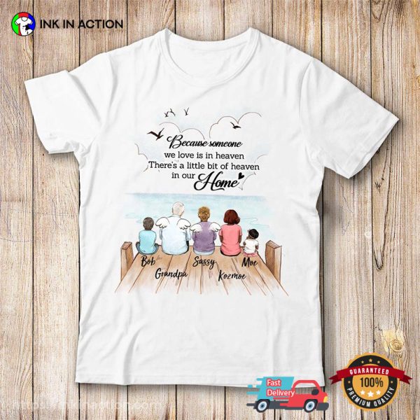 Personalized Lost Loved One Memorial Day Family T-shirt