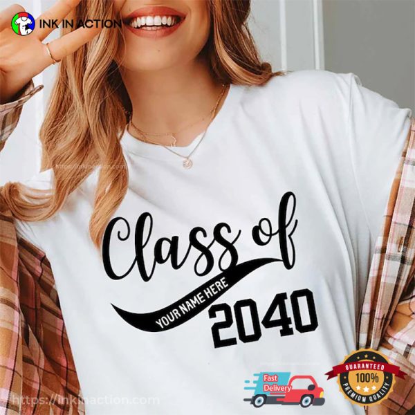 Personalized Name And Years Graduation Tee