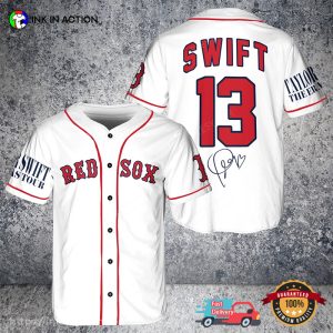Red Sox Taylor Swift Signature Baseball Jersey