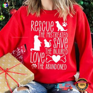 Rescue, Save And Love Your Pet T Shirt, love your pet day Merch 2