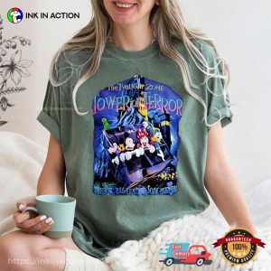 Retro Mickey And Friends Tower Of Terror Comfort Colors T-shirt