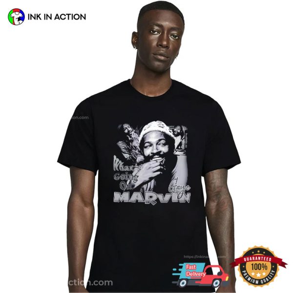 Retro Marvin Gaye What’s Going On Album Shirt