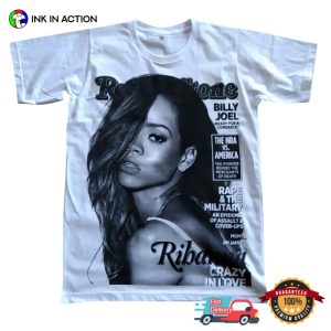 Rihanna Crazy In Love Retro Graphic T shirt 1