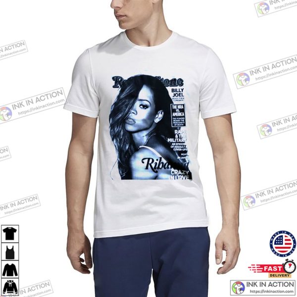 Rihanna Crazy In Love Retro Graphic T-shirt