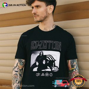 Rock Band Led Zeppelin 90s Graphic Tee