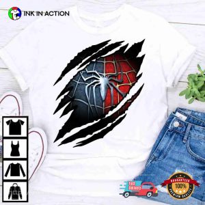 Spider Man Ripped Suit, Spider Man 2 T shirt 3
