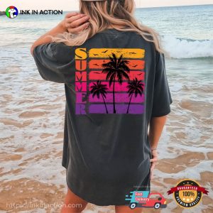 Summer Tropical Beach Vacation Comfort Colors Tee 1