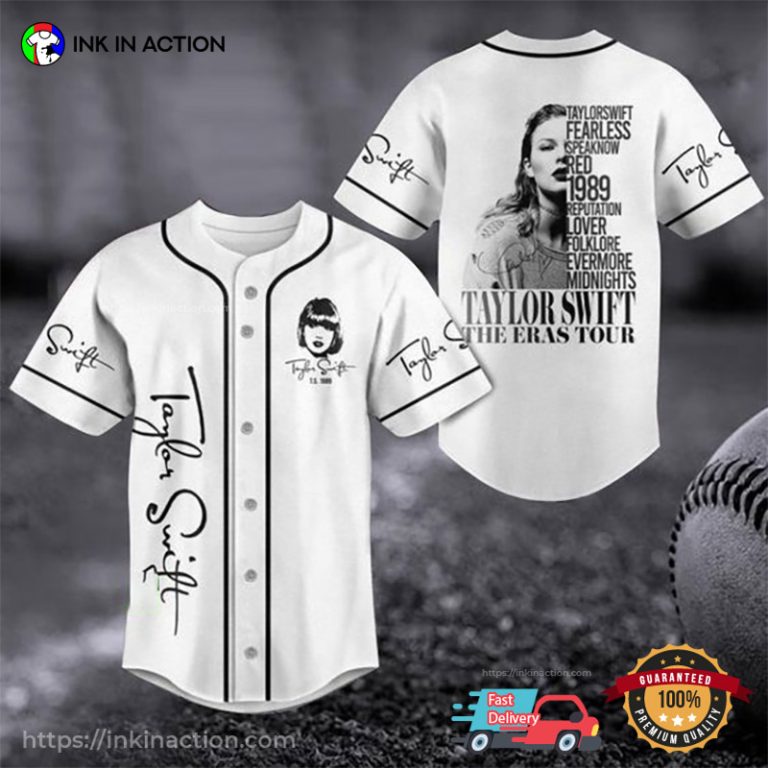 Swifties Album Taylor Swift Albums Retro Graphic Baseball Jersey ...