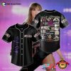 Taylor Swift The Eras Tour All Concert Performances Black Baseball Jersey