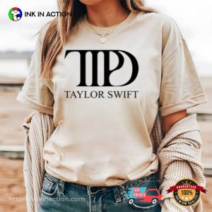 Taylor Swift Tortured Poets Department LOGO T-shirt
