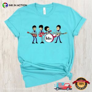 The Beatles Band Animation T shirt 1