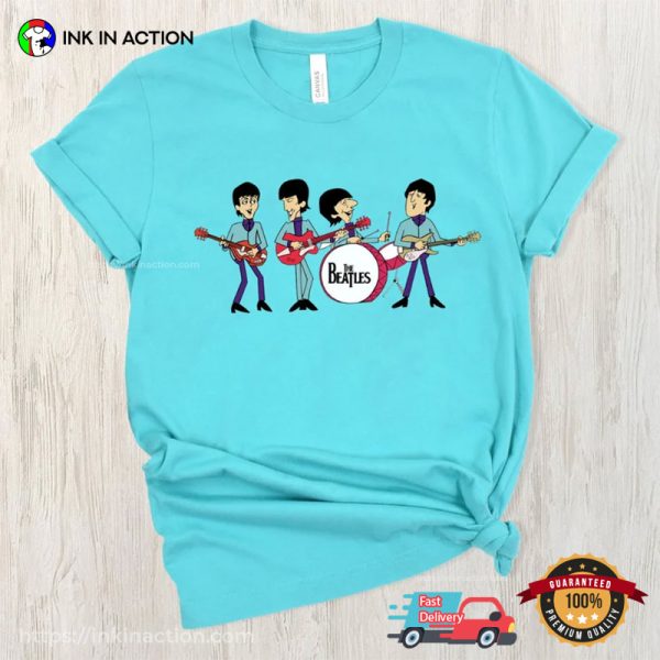 The Beatles Band Animation T-shirt