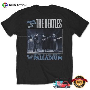 The Beatles Live At The London Palladium Vintage T shirt 1
