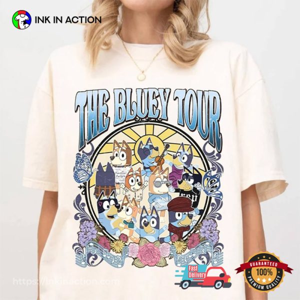 The Bluey Tour, Bingo Birthday Family Shirt