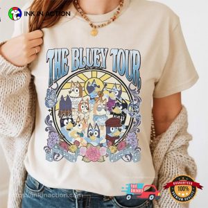 The Bluey Tour, Bingo Birthday Family Shirt 4