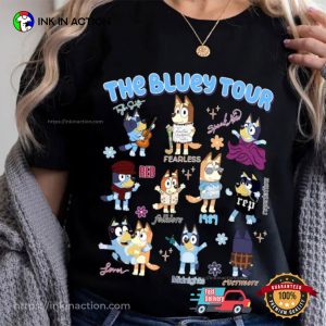 The Bluey Tour Music, Bluey The Show Shirt