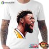 The Brow Of Basketball Anthony Davis 3 T-shirt