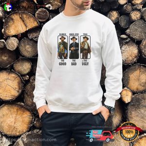 The Good The Bad The Ugly clint eastwood best movies T shirt 2