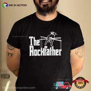 The Rockfather Funny Musician T-Shirt