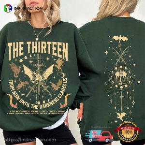 The Thirteen Throne Of Glass Comfort Colors Shirt 3