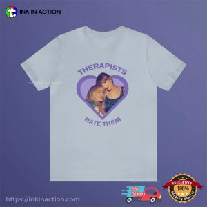 Therapists Hate Them Adorable sabrina carpenter and taylor swift T shirt 2