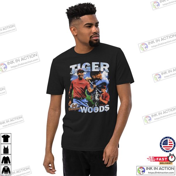 Tiger Woods Golf Champion T-shirt