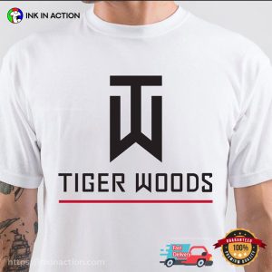 Tiger Woods Logo Basic T shirt