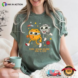 Total Solar Eclipse 2024 Funny Comfort Colors T shirt 2