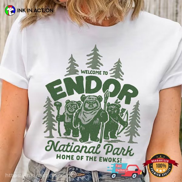 Travel Vacation Endor National Park Ewoks Retro Shirt