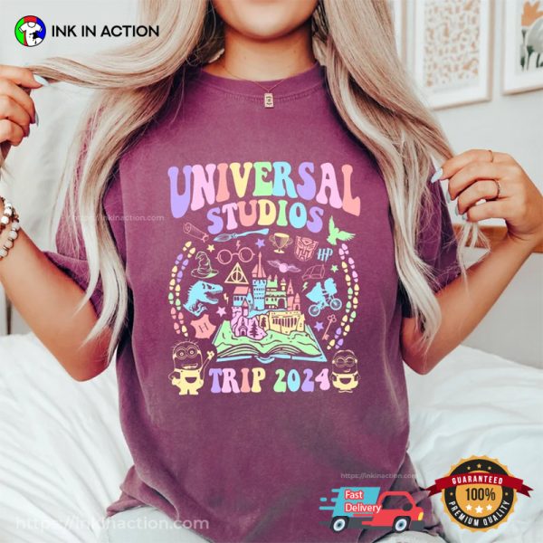 Universal Studios Trip 2024 Comfort Colors T-shirt