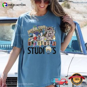 Universal Studios World Comfort Colors retro disney t shirt 3