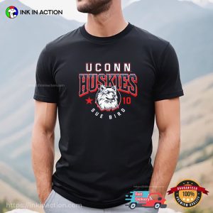 University Of Connecticut Huskies Sue Bird 10 Basketball T-shirt