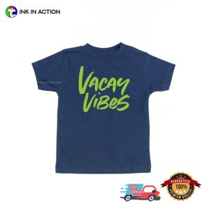 Vacay Vibes Summer Kids Vacation Tee 1