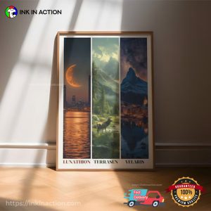 Velaris Terrasen Lunathion SJM Universe Poster