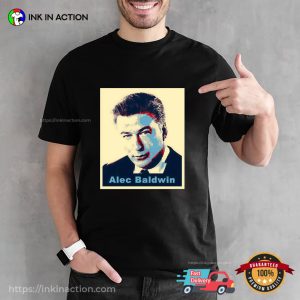 Vintage Alec Baldwin Actor T shirt 2